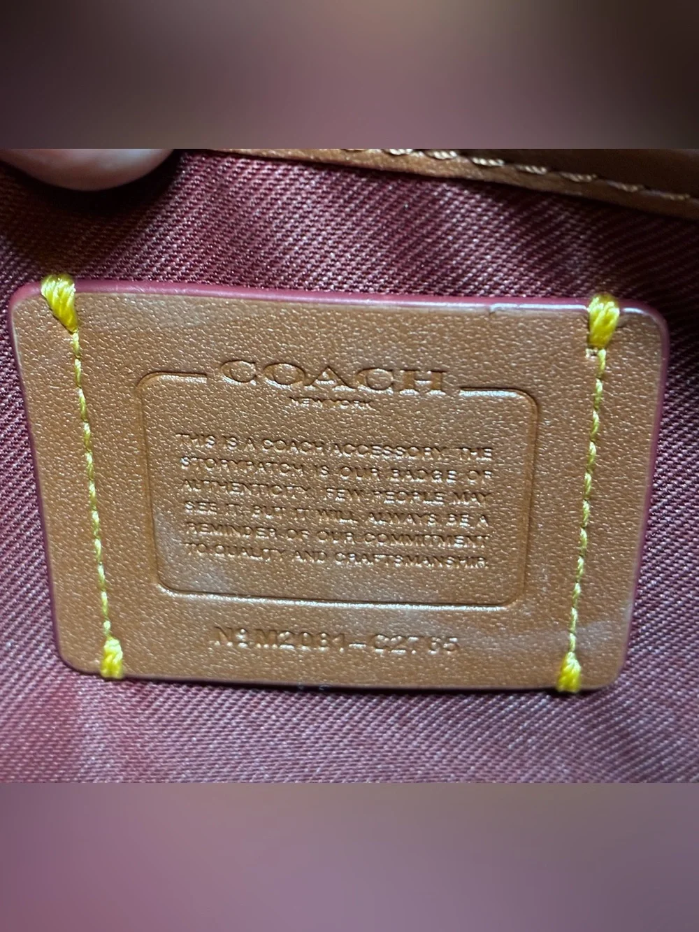 Coach Brown Pebbled Leather Crossbody Camera Bag